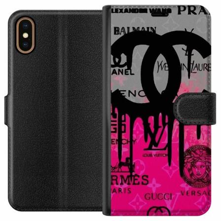 Apple Iphone Xs Plånboksfodral Cc Pink