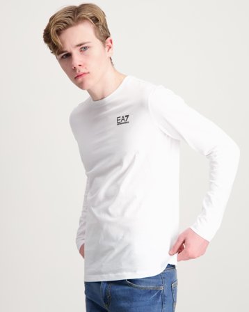 EA7 Emporio Armani T-SHIRT Hvid T-shirts Dreng - Kids Brand Store