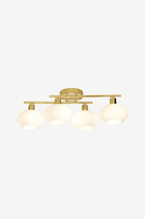 Aneta Lighting - Badrumslampa Elba - Mässing - Badrumsbelysning - Från Homeroom