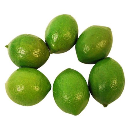 6 stk. Realistiske Kunstige Plastik Lime Citron Frugter Mad Falsk Hjem Dekoration