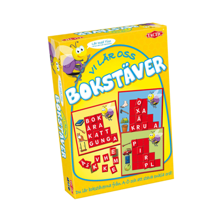 TACTIC Vi lär oss bokstäver Spel & pussel ONESIZE