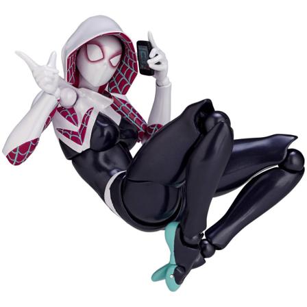 Spider-Gwen Circa 155 mm ABS og PVC malt Action Figur K
