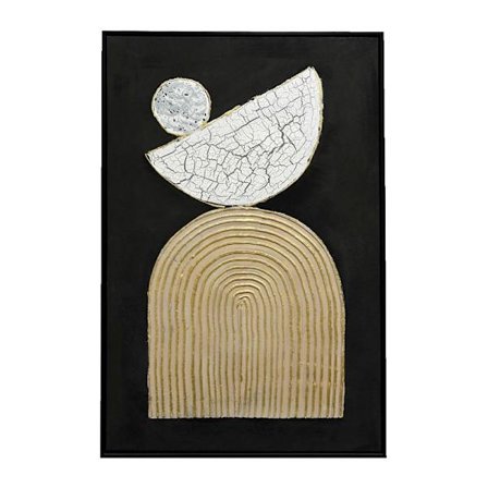 Monivärinen geometrinen canvas-taulu – 60x90 cm