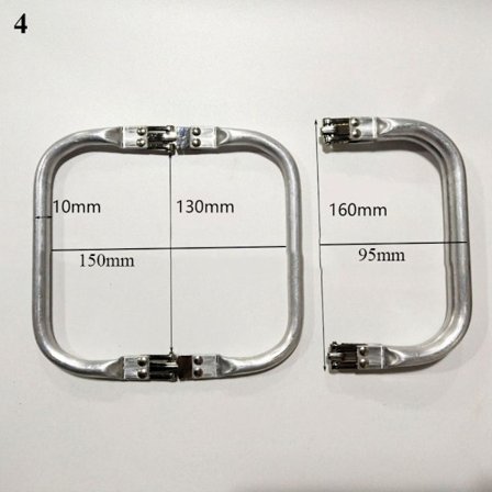 Kiss Spänne Handtag Metall Plånbok Ram Handtag 160X85MM