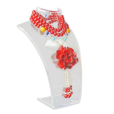 Mannequin Halskjede smykker anheng Display Stand Holder Model