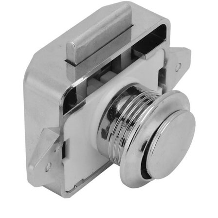 3 st Båtskap Push Button Lås Skåp Låda Säkerhetsspärr Lås