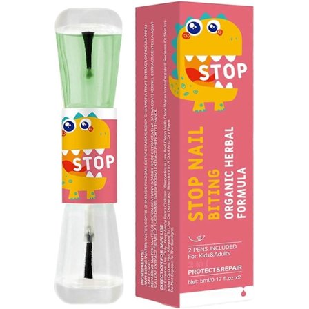 Stop Neglebidning Børn - Tommelfingersutning Løsning Negleforstærker, Neglebid