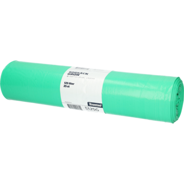 Søppelsekk 125L Grønn