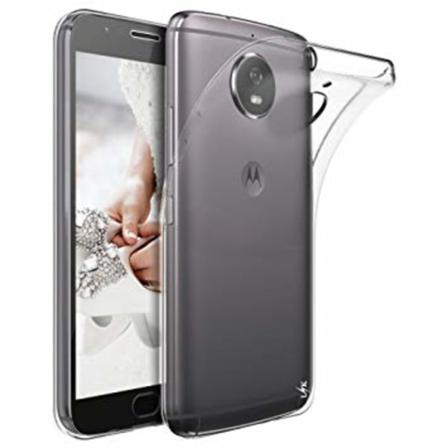 Motorola Moto G5s Skal I Genomskinligt Gummi, Transparent