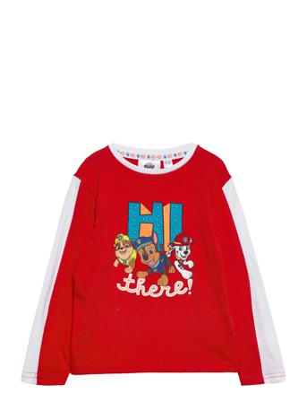 Long-Sleeved T-Shirt T-shirts Long-sleeved T-shirts Multi/mønstret Paw Patrol