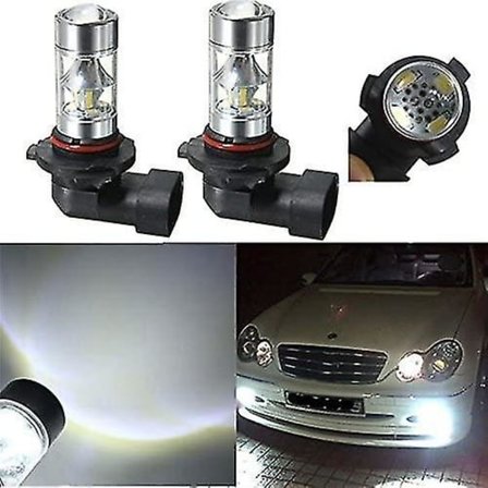 160w 9006 Led Pære Hb4 Tåge Lyse Pære Dagslys Kørelys Pære 126 [db]