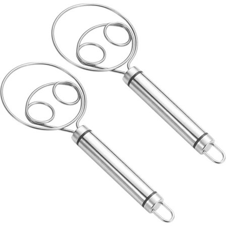 Pieces Professionell Deigvisp for Blanding og Røring av Deig på Kjøkkenet, Ideelt Verktøy for Å Lage Bakverk og Hjemmebakt Brød