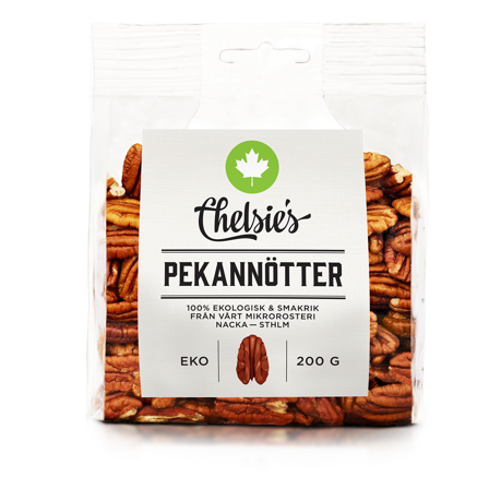 Chelsie s Organic Gourmet Prod Pekannötter 200 g