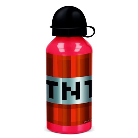 Minecraft TNT Aluminiumflaske – Vannflaske 400 ml
