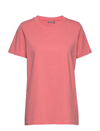Zashoulder 1 T-Shirt T-shirt Top Lyserød Fransa