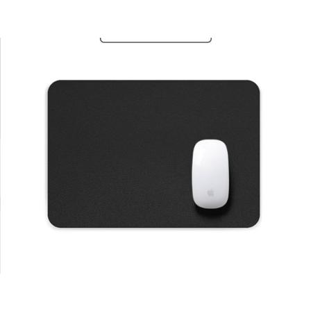 Musematte, skrivebordsmatte, 25*21 cm, sklisikker PU-skrivebordsbeskyttelse