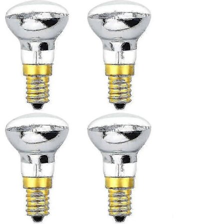 4 kpl Lava Lampun Polttimo 25w E14 R39 Lämmin Valkoinen Heijastinpolttimo - Ses Pieni Kierrekanta Edison Hehkulamppu Spotlight Polttimo (energialuokka