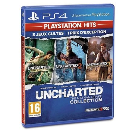 TV-spel - Naughty Dog - Uncharted The Nathan Drake Col - Äventyr - PS4 - Blu-Ray