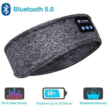 Trådlösa hörlurar bluetooth 5.0 sömn hörlurar sport hörlurar sömn hörlurar sport huvudband ögonmask hörlurar usb