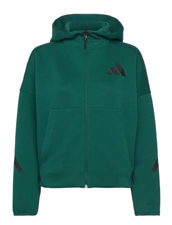 Adidas Sportswear Z.n.e. Full Zip Hoodie Grön