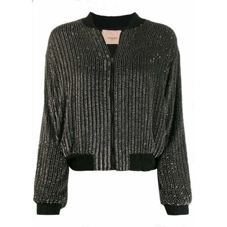 Twinset Bomber Sort, Dame Bomberjakker