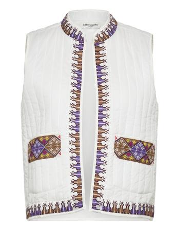 Cairoll Vest Vests Quilted Vests Cream Lollys Laundry