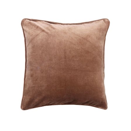 Terrakottakankainen tyyny, 50x50 cm, Koristetyyny