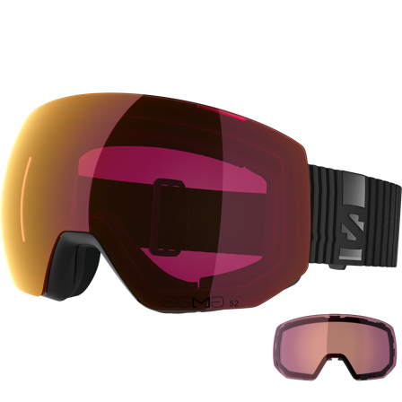 Salomon - Skibrillen Radium Pro Sigma +1 Lens - Black