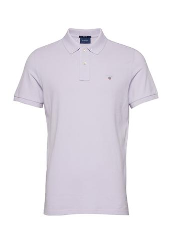 Original Pique Ss Rugger Polos Short-sleeved Hvid GANT