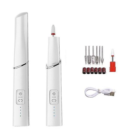 Electric Nail File Nail Drill Kit Adjustable Manicure Pedicure Polishing Tool