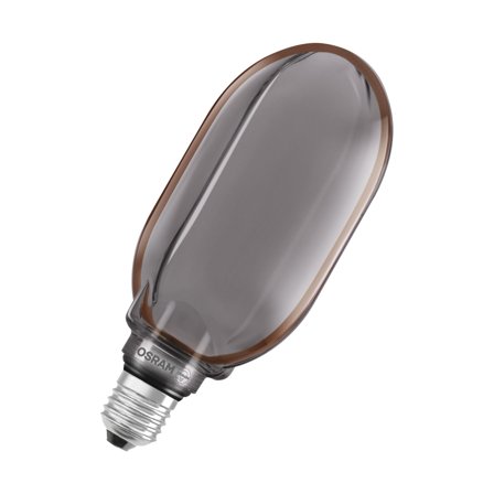 Osram GLOB O 100 DIM LED-lampa E27, 4 W Smoke, 110 lm, Belysning