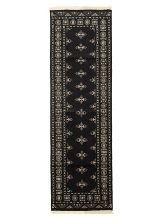 Tkany Ręcznie Pakistański Bucharski 2Ply Dywan 78X250 Wełniany Mały