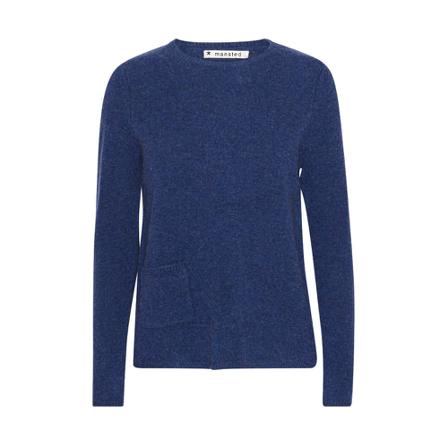 Mansted Sweatshirts Blå, Herre