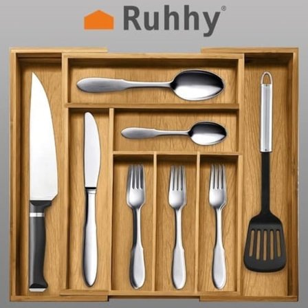 Besticklåda / Lådinsats - Bambu—pa