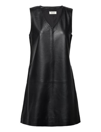 Aspenmd Dress Lyhyt Mekko Musta Modström
