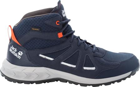 Jack Wolfskin Men's Woodland 2 Texapore Mid Men hiking boots Blue 40