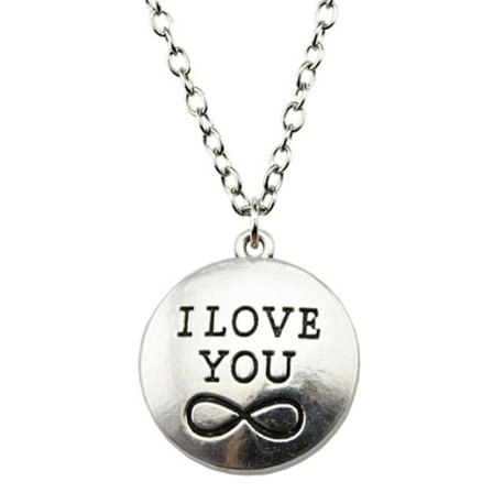 Necklace - I love you - Infinity