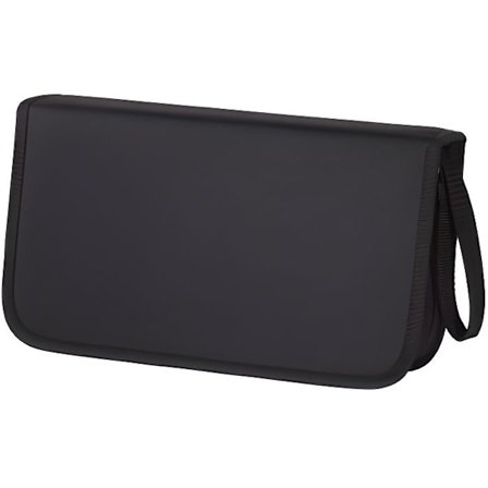 Svart CD-fodral för 104 CD-skivor - HAMA - Action - Tydlig stängning och bärhandtag