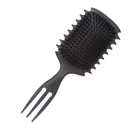 Udfiltrende hårbørste massagekam Praktisk hårbørste krøllebørste luftpude hårbørste krølledefinerende stylingbørste