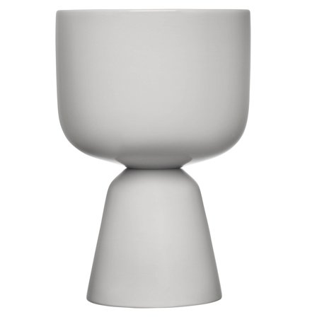 Iittala Nappula-krukke 230x155 mm, lys grå' - 'Lysegrå