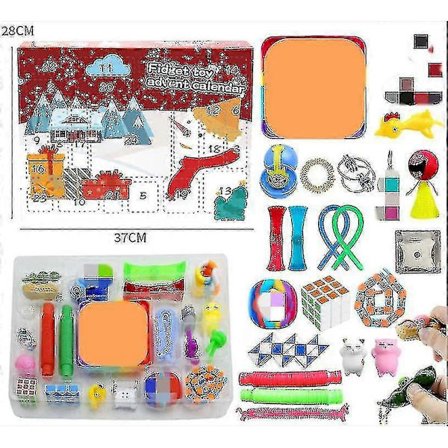 Julekalender Gave Fidget Legetøj Stress Relief Fidget Legetøj Blind Box Børn