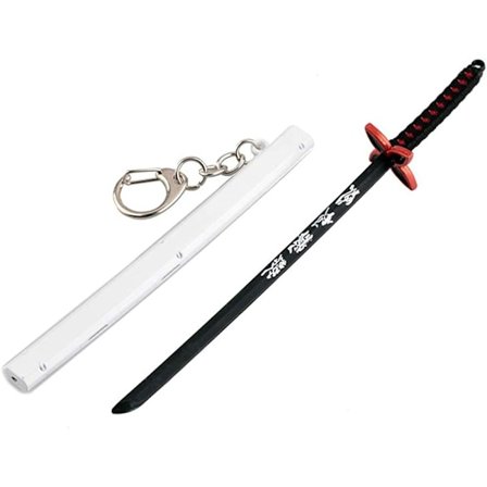 Demon Slayer Miekan Mini Katana Avaimenperät Animehahmo Tanjiro Miehille Kimetsu No Yaiba Zenitsu Avaimenperä Cosplay Riipus