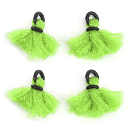 4 stk. Fiskefluestøvstikker, Flydende Indikatorer, Driftkrogpositionering, Flydere, Bobber, Grøn