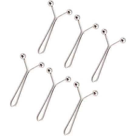 Justerbar Taljeknap til Kvinder Nederdel Bukser Jeans Taljeklemme Metalstift Tøjfastgørelse