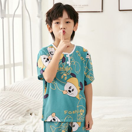 Lasten poikien 2-osainen pyjamasetti L (Naughty Dog)