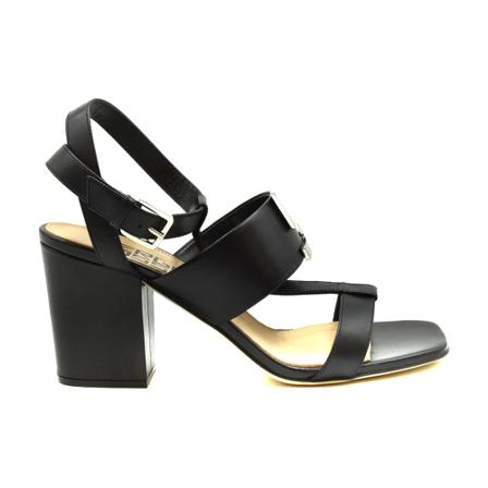 Sergio Rossi, Sandals Czarny, Kobieta, Rozmiar: 36 EU