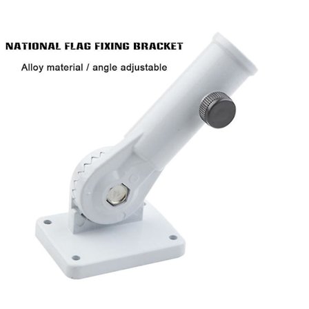 Justerbar Flagstangbeslag Heavy Duty Flagstang Holder Metal Flagstang Holder