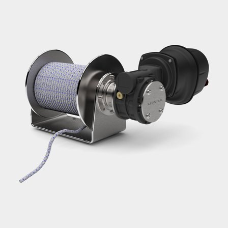 Elektrische Ankerwinde Lewmar Drum Small 1000 W, 12 V, für 10 Meter x Ø8 mm Ankerkette + 60 Meter x Ø8 mm Ankerleine (3-schäftig / bleiummantelt) - 