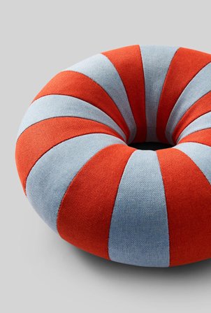 Studio About Float Pute blå-rød Ø40