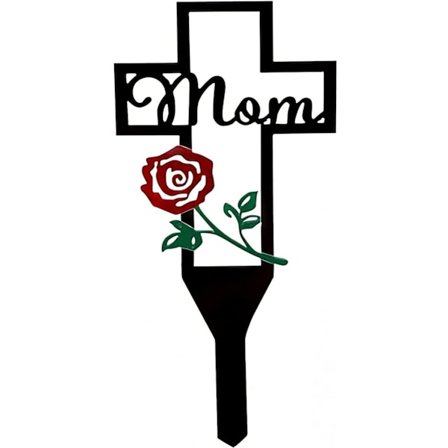 Metal Kors Have Gravsten Kirkegård Dekorationer, Kirkegård